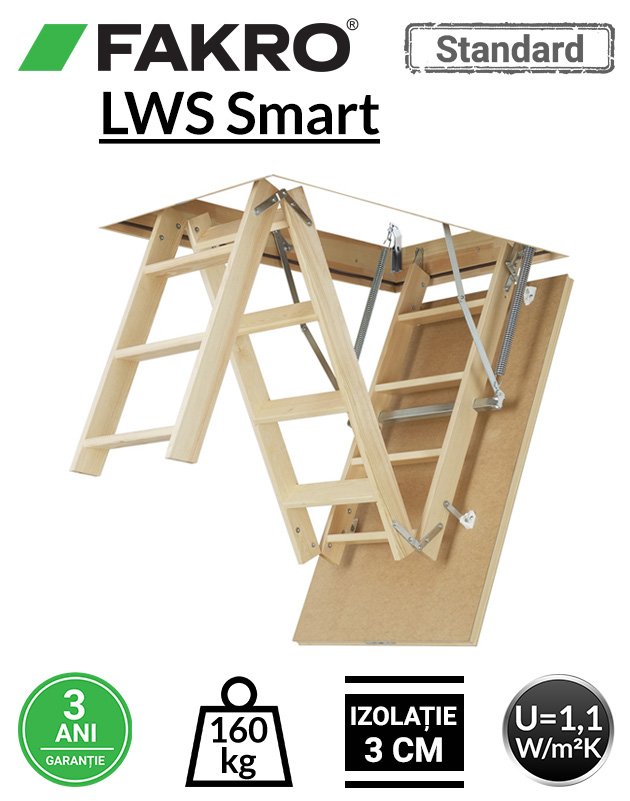 Scara pod Fakro LWS Smart Scara pod Fakro LWS Smart